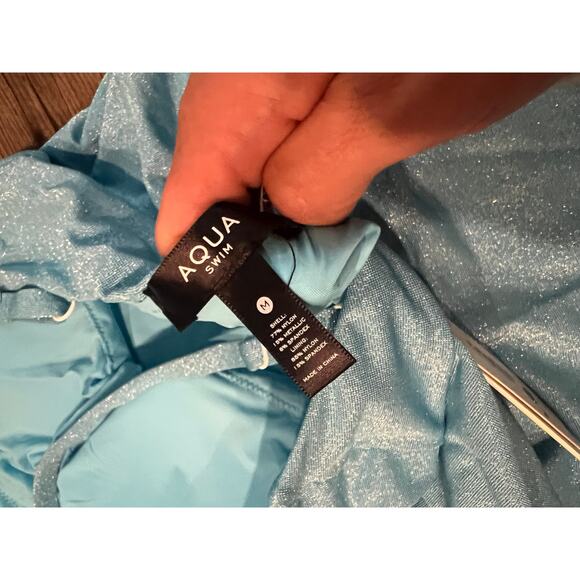 Bloomingdale’s Exclusive- Aqua swimsuit NWT - Picture 5 of 5
